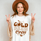 Cold Brew Crew Coffee Design - Coffee Unisex Crewneck T-Shirt Sweatshirt Hoodie