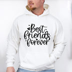 Best Friends Forever Heart Design - BFF Unisex Crewneck T-Shirt Sweatshirt Hoodie