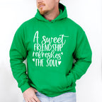 A Sweet Friendship Refreshes The Soul - BFF Unisex Crewneck T-Shirt Sweatshirt Hoodie