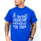 A Sweet Friendship Refreshes The Soul - BFF Unisex Crewneck T-Shirt Sweatshirt Hoodie