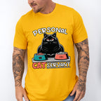 Personal Cat Servant - Cats Unisex Crewneck T-Shirt Sweatshirt Hoodie