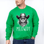 Meowdy Cowboy Cat - Cats Unisex Crewneck T-Shirt Sweatshirt Hoodie