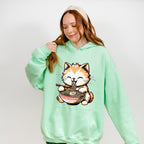Orange Cat Ramen Design - Cats Unisex Crewneck T-Shirt Sweatshirt Hoodie
