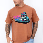 So Lit Right Meow DJ Cat Design - Cats Unisex Crewneck T-Shirt Sweatshirt Hoodie