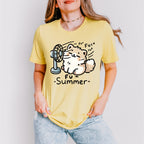 Fu Summer Cat Design - Cats Unisex Crewneck T-Shirt Sweatshirt Hoodie