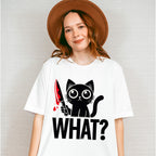 What Cat Knife Design - Cats Unisex Crewneck T-Shirt Sweatshirt Hoodie