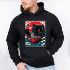 Cat Eating Ramen - Cats Unisex Crewneck T-Shirt Sweatshirt Hoodie