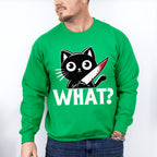 What Black Knife Cat - Cats Unisex Crewneck T-Shirt Sweatshirt Hoodie