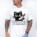 What Black Knife Cat - Cats Unisex Crewneck T-Shirt Sweatshirt Hoodie