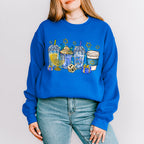 Cups Design - Hanukkah Unisex Crewneck T-Shirt Sweatshirt Hoodie