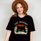 Cat Mommy Colorful Design - Cats Unisex Crewneck T-Shirt Sweatshirt Hoodie