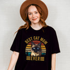 Best Cat Mom Ever Siamese Cat Design - Cats Unisex Crewneck T-Shirt Sweatshirt Hoodie