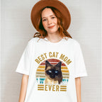 Best Cat Mom Ever Siamese Cat Design - Cats Unisex Crewneck T-Shirt Sweatshirt Hoodie