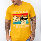 Best Cat Mom Ever Cool Cat Design - Cats Unisex Crewneck T-Shirt Sweatshirt Hoodie