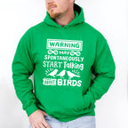 May Spontaneously Start Talking About Birds - Birds Unisex Crewneck T-Shirt Sweatshirt Hoodie