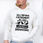 I Plan On Birdwatching - Birds Unisex Crewneck T-Shirt Sweatshirt Hoodie