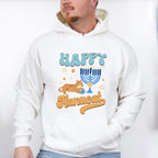 Happy Hanucat - Hanukkah Unisex Crewneck T-Shirt Sweatshirt Hoodie