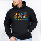 Peace Love Hanukkah - Hanukka Unisex Crewneck T-Shirt Sweatshirt Hoodie
