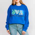 Peace Love Hanukkah Design - Hanukka Unisex Crewneck T-Shirt Sweatshirt Hoodie