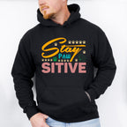 Stay Pawsitive Paw Design - Dogs Unisex Crewneck T-Shirt Sweatshirt Hoodie
