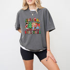 Just a Girl Christmas Doodles - Christmas Unisex Crewneck T-Shirt Sweatshirt Hoodie