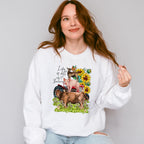 Life Is All About Balance - Farm Animals Unisex Crewneck T-Shirt Sweatshirt Hoodie