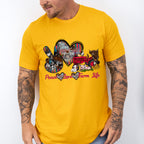 Peace Love Farm Life - Farm Animals Unisex Crewneck T-Shirt Sweatshirt Hoodie