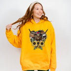 Bull Sunflower Design - Farm Animals Unisex Crewneck T-Shirt Sweatshirt Hoodie