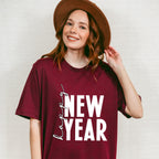 Happy New Year Design - New Years Unisex Crewneck T-Shirt Sweatshirt Hoodie