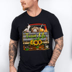 Farm Life Truck Design - Farm Animals Unisex Crewneck T-Shirt Sweatshirt Hoodie