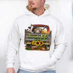 Farm Life Truck Design - Farm Animals Unisex Crewneck T-Shirt Sweatshirt Hoodie