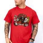 Farm Life Truck With Animals Design - Farm Animals Unisex Crewneck T-Shirt Sweatshirt Hoodie