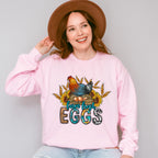 Farm Fresh Eggs - Farm Animals Unisex Crewneck T-Shirt Sweatshirt Hoodie