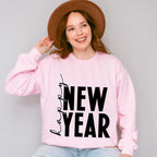 Happy New Year Design - New Years Unisex Crewneck T-Shirt Sweatshirt Hoodie