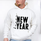 Happy New Year Design - New Years Unisex Crewneck T-Shirt Sweatshirt Hoodie