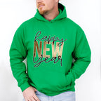 Happy New Year Golden Design - New Years Unisex Crewneck T-Shirt Sweatshirt Hoodie
