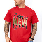 Happy New Year Golden Design - New Years Unisex Crewneck T-Shirt Sweatshirt Hoodie