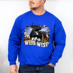 Wild West Design - Farm Animals Unisex Crewneck T-Shirt Sweatshirt Hoodie