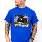Wild West Design - Farm Animals Unisex Crewneck T-Shirt Sweatshirt Hoodie