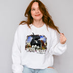 Wild West Design - Farm Animals Unisex Crewneck T-Shirt Sweatshirt Hoodie