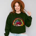 Farm Life Rainbow Design - Farm Animals Unisex Crewneck T-Shirt Sweatshirt Hoodie