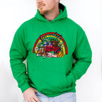 Farm Life Rainbow Design - Farm Animals Unisex Crewneck T-Shirt Sweatshirt Hoodie
