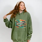 Colorful South Dakota State Design - States & Cities Unisex Crewneck T-Shirt Sweatshirt Hoodie