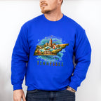 Colorful Tennessee State Design - States & Cities Unisex Crewneck T-Shirt Sweatshirt Hoodie