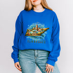Colorful Tennessee State Design - States & Cities Unisex Crewneck T-Shirt Sweatshirt Hoodie