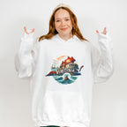 Colorful Virginia State Design - States & Cities Unisex Crewneck T-Shirt Sweatshirt Hoodie