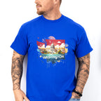 Colorful Washington State Design - States & Cities Unisex Crewneck T-Shirt Sweatshirt Hoodie