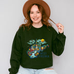 Colorful West Virginia State Design - States & Cities Unisex Crewneck T-Shirt Sweatshirt Hoodie