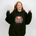Colorful New Mexico State Design - States & Cities Unisex Crewneck T-Shirt Sweatshirt Hoodie