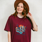 Colorful New York State Design - States & Cities Unisex Crewneck T-Shirt Sweatshirt Hoodie